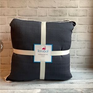 Terrasol 2Pk Solid Indoor/Outdoor Pillows
